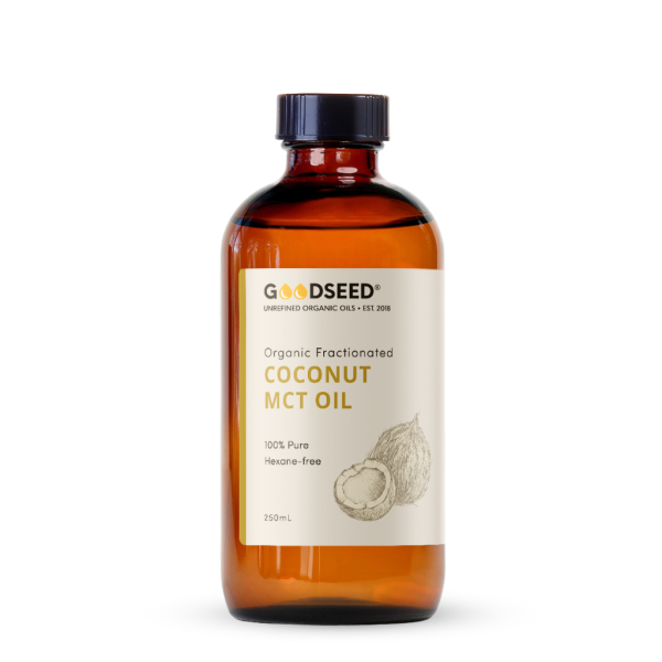 Fractionated Coconut MCT Oil, Certified Organic